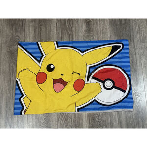 Pokemon 2020 Pillow Case Pikachu & Friends 30x19 1/2” Nintendo 1995-2020